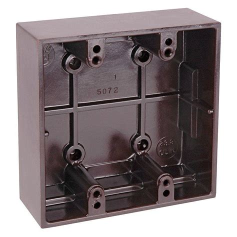 brown electrical boxes|recessed electrical box with adapter.